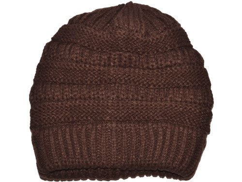 Warm Unisex Knit Beanie - Thick Soft Acrylic Winter Hat