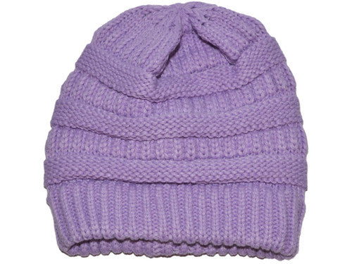 Warm Unisex Knit Beanie - Thick Soft Acrylic Winter Hat