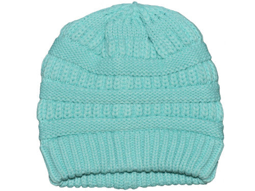 Warm Unisex Knit Beanie - Thick Soft Acrylic Winter Hat